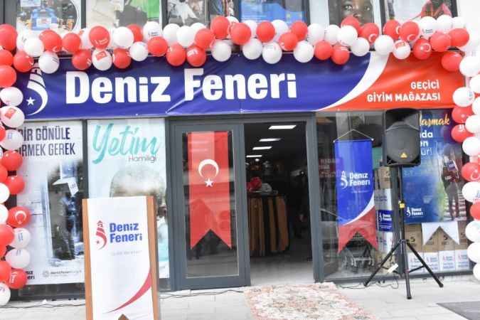 Deniz Feneri Derneği Yozgat geçici giyim mağazası açıldı