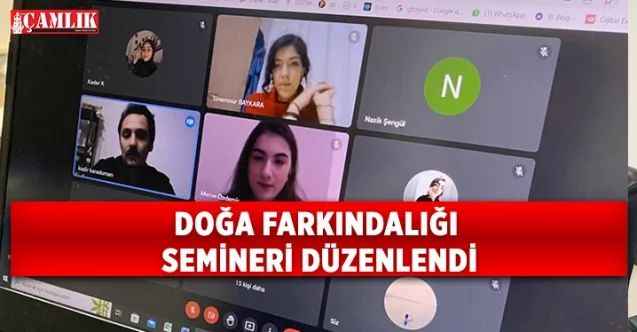 TEMA Yozgat İl temsilciliği tarafından “Doğa Farkındalığı Semineri” düzenlendi