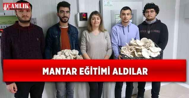 Yozgat Bozok Üniversitesi Ziraat Fakültesi tarafından Üretici ve öğrencilere mantar eğitimi verildi