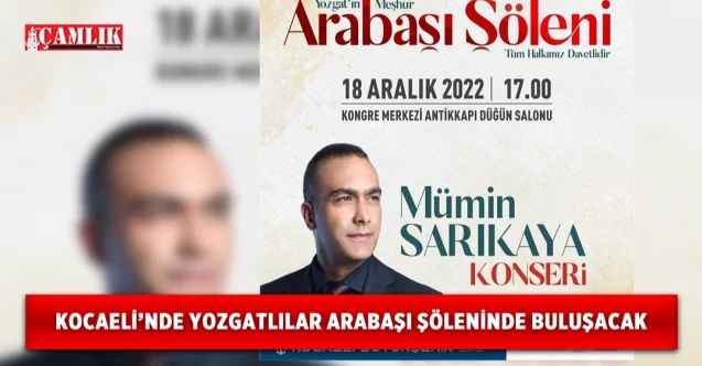 Kocaeli'nde Arabaşı şöleni düzenlenecek