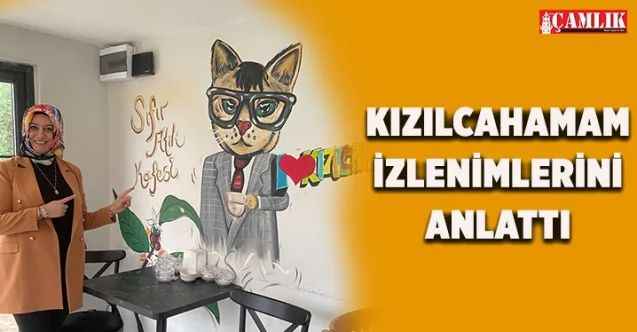 Ak Parti Yozgat Çevre Şehir Kültür Başkanı Nurdan Taşarsu, Kızılcahamam gezisini anlattı