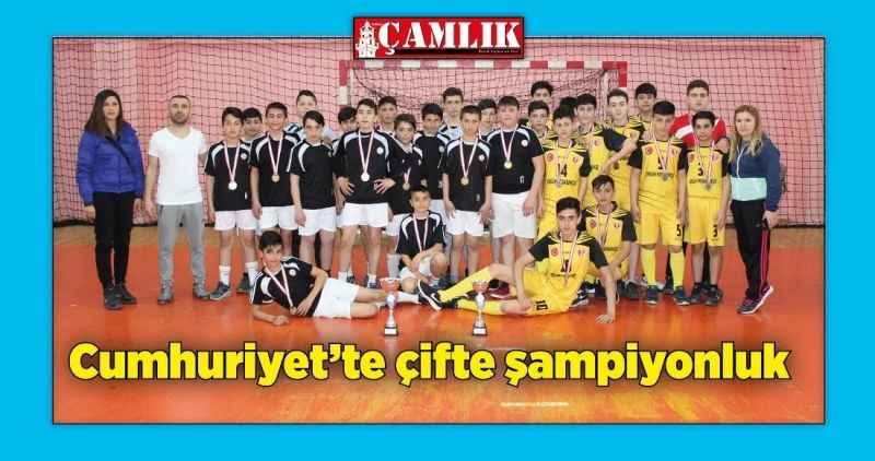 Cumhuriyet'te çifte şampiyonluk