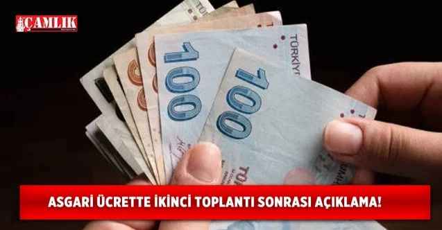 Asgari Ücrette ikinci toplantı sona erdi, Türk-İş'ten ikinci toplantı sonrası açıklama!
