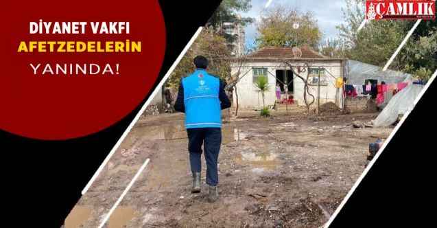 Türkiye Diyanet Vakfı Kumluca'da selsezedelerin yaralarını sardı!