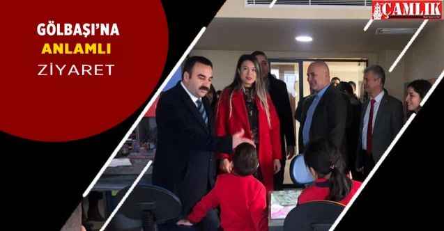 Ankara Gölbaşı Gençlik Merkezine Gençlik ve Spor il müdürü Mustafa Çelik'ten ziyaret!
