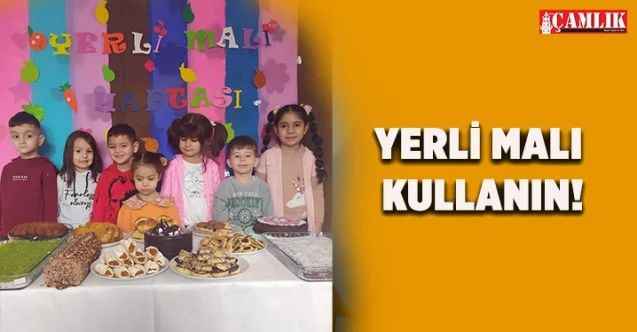 Yozgat Tülay Ünlüsoy Kreş ve Gündüz Bakımevi’nde yerli malı haftasını kutladılar