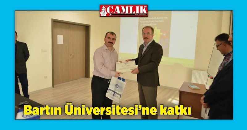 Bartın Üniversitesi'ne katkı
