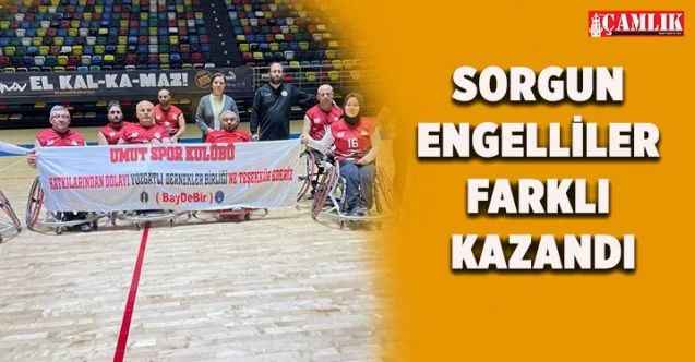 Sorgun Engelliler Umut Spor Kulübü farklı kazandı