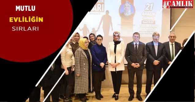 Mamak'ta artan boşanmalara karşı evlilik semineri!