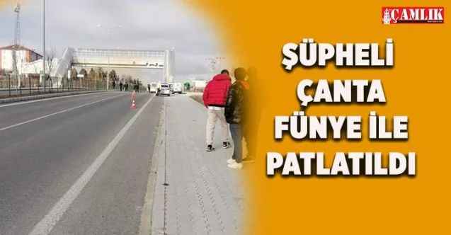 Yozgat'ta şüpheli çanta emniyet ekiplerini alarma geçirdi