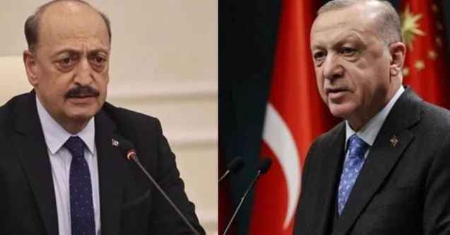 Cumhurbaşkanı Recep Tayyip Erdoğan Asgari Ücret Görüşmeleri İçin Bakan Bilgin'i Kabul Etti!