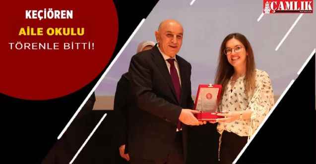 Ankara Keçiören'de Aile okulu kapanışı törenle yapıldı!