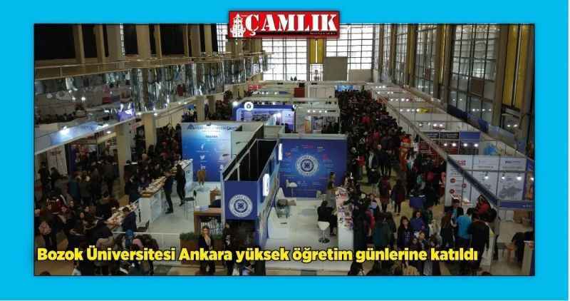 Bozok Üniversitesi Ankara yüksek öğretim günlerine katıldı