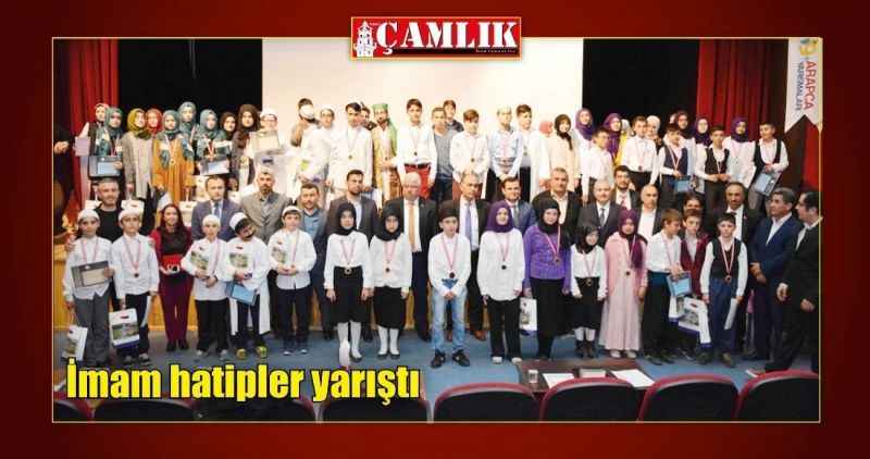 İmam hatipler yarıştı