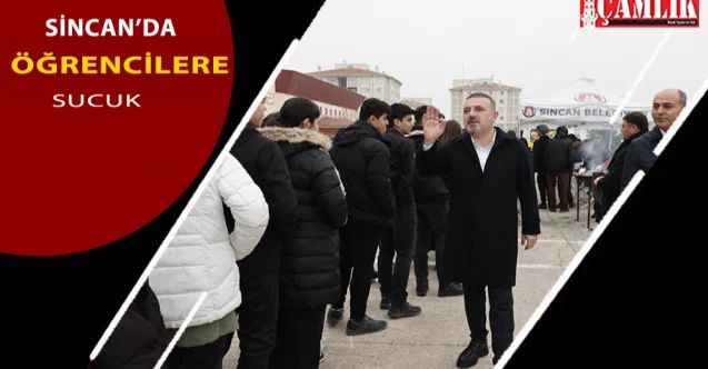 Sincan Belediyesinden öğrencilere sucuk ekmek