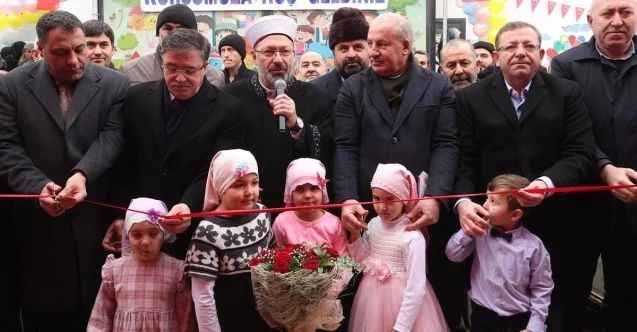 Diyanet İşleri Başkanı Prof. Dr. Ali Erbaş, Yozgat'ın Sorgun İlçesi'nde toplu açılış törenine katıldı