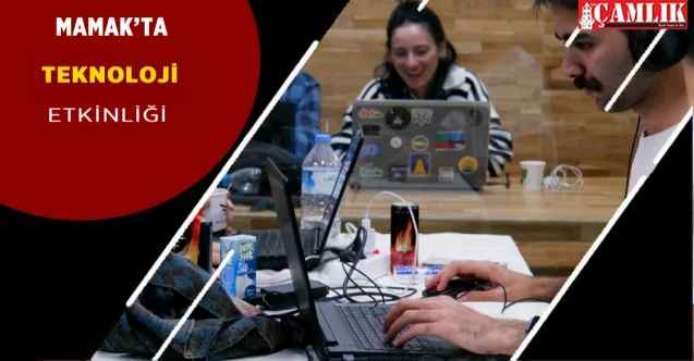 Mamak Füzyon'da gece kodu etkinliğine gençlerden yoğun ilgi