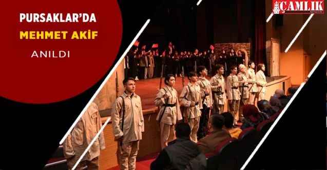 Pursaklar'da Mehmet Akif Ersoy "İstiklal" Oyunu İle Anıldı