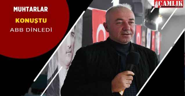 Ankara'da Muhtarlarla istişare süreci devam ediyor.
