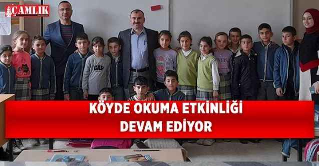 Yozgat Bozok Üniversitesi Öğretim Görevlisi Mustafa Böyükata, Köyde okuma etkinliklerine devam ediyor