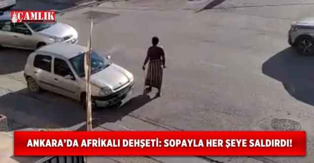 Ankara'da eli sopalı Afrikalı ülke gündemine oturdu