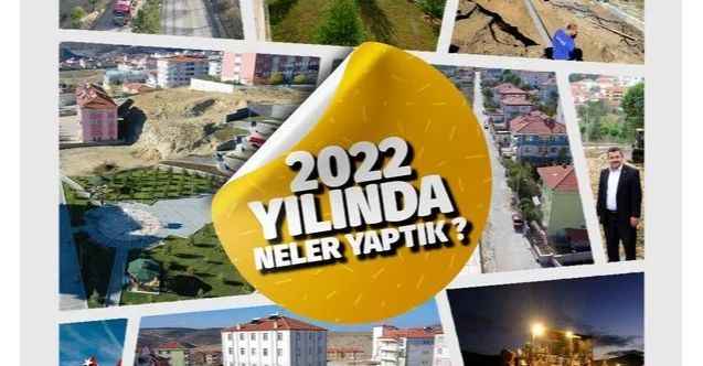 Yozgat Akdağmadeni Belediyesi'nin 2022'deki çalışmaları göz doldurdu