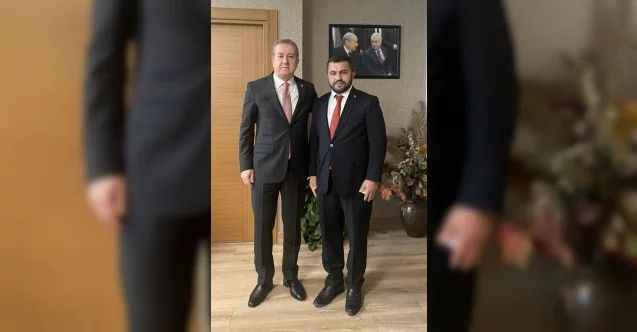 Yozgat Akdağmadeni Belediye Başkanı Nezih Yalçın MHP Genel Başkan Yardımcısı Sadir Durmaz'ı ziyaret etti