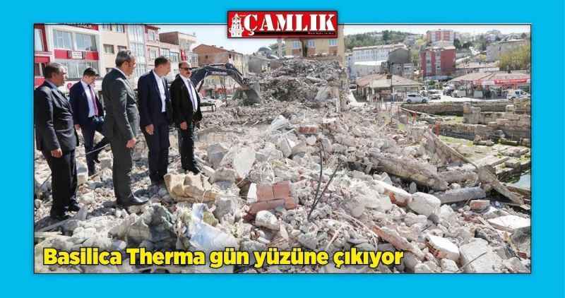 Basilica Therma gün yüzüne çıkıyor