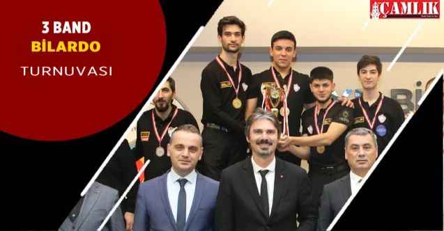 Gölbaşı'nda 3 band bilardo şampiyonası tamamlandı
