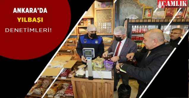 Ankara Yenimahalle zabıtası tarafından yılbaşı denetimi yapıldı