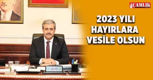 Yozgat Belediye Başkanı Celal Köse, 2023 yılında da şehrimize değer katacak önemli projelerin hayata geçireceğiz