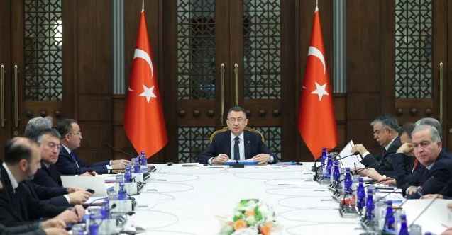 Adalet Bakanlığının düzenleme ihtiyaçlarına yönelik toplantı, Fuat Oktay başkanlığında yapıldı