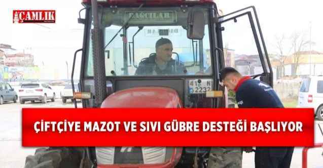Çiftçiye mazot ve sıvı gübre desteği başlıyor... ÇKS'ye kayıtlı olan Traktör başına destek verilecek!