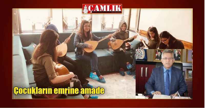 Çocukların emrine amade