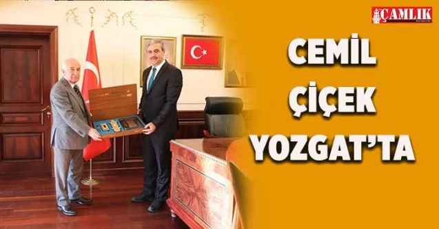 Cumhurbaşkanlığı Yüksek İstişare Kurulu Üyesi Cemil Çiçek Yozgat’a geldi