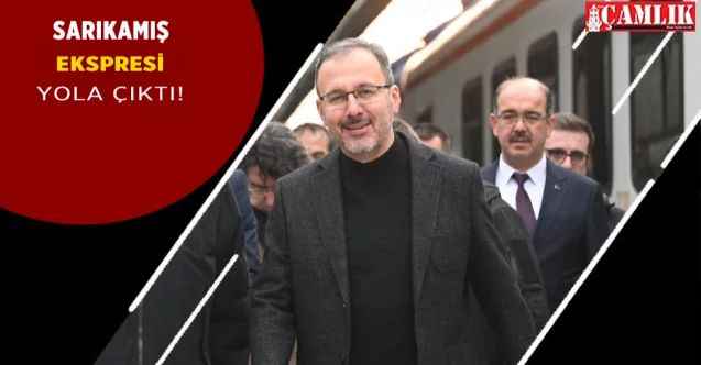 Sarıkamış ekspresi Ankara garından Sarıkamış'a doğru yola çıktı!