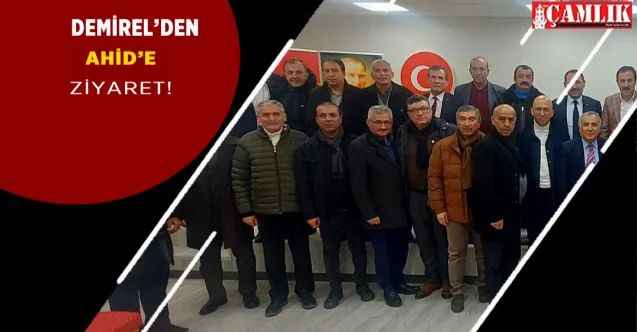 Etimesgut Belediye Başkanı Enver Demirel'den AHİD Ankaralılar derneğine sürpriz ziyaret!