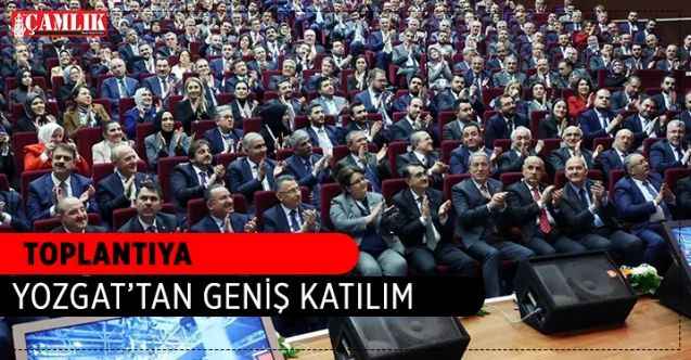 AK Parti Genişletilmiş İl Başkanları Toplantısı’na  Yozgat'tan geniş katılım