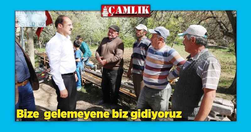 Bize  gelemeyene biz gidiyoruz