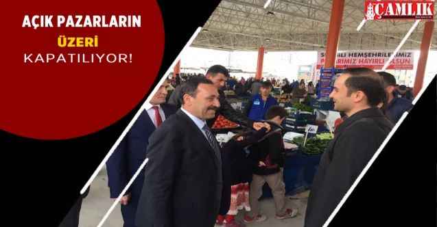 Ankara Etimesgut'ta açık pazarların üzerleri kapanıyor: Topçu ve Emiryaman pazar yerleri tamam!