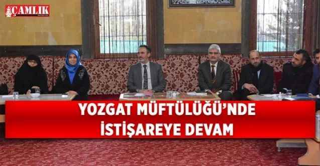 Yozgat İl Müftülüğünden İstişare Toplantılarına Devam