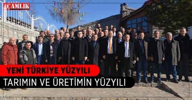 Yozgat'ın Çekerek İlçesi'nde Yeni Türkiye Yüzyılı; Tarımın ve Üretimin Yüzyılı'nı konuştular