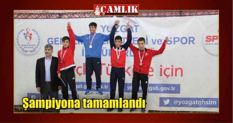 Güreş Şampiyonası tamamlandı