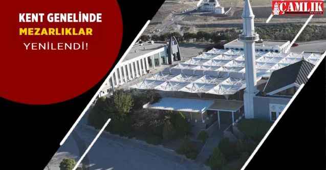 Ankara Gölbaşı mezarlığının bakımı yapıldı Gölbaşı mezarlığı yenilendi!
