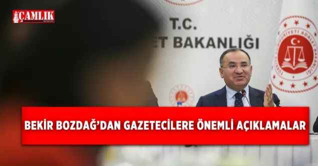 Adalet Bakanı Bozdağ: Uzun süren davaların tamamını sonuçlandıracak bir yasal düzenleme yapacağız!