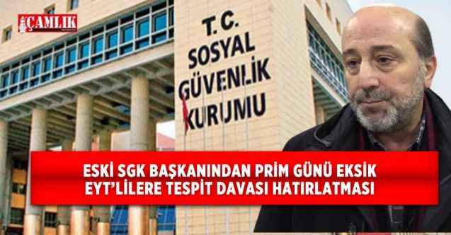 Yozgatlı Eski SGK Başkanı Emin Zararsız’dan EYT’lilere önemli uyarı: Tespit davası açabilirsiniz