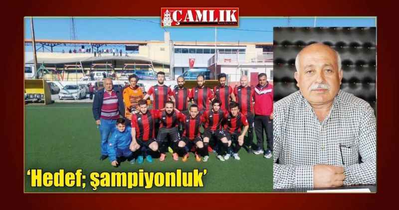 'Hedef; şampiyonluk'