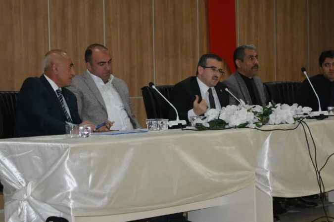 Yozgat Çekerek'te Türkiye'nin Yüzyılı vizyonu çerçevesinde tarımın Yüzyılı ele konuşuldu