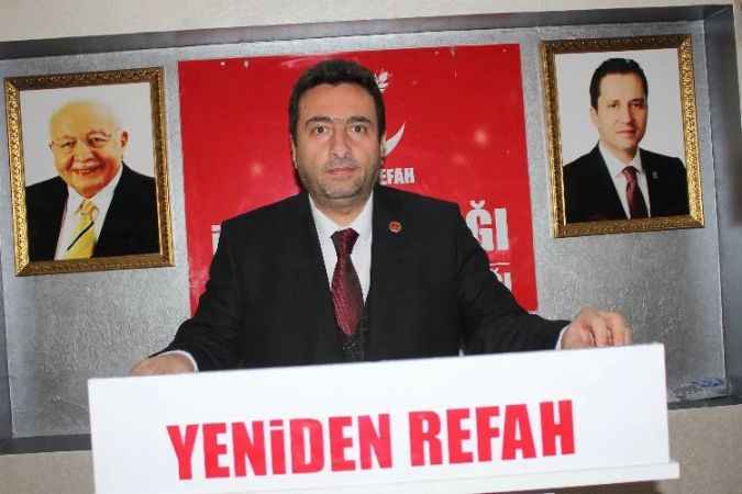 Yeniden Refah Partisi Yozgat İl başkanı Kayhan; Yüreğimize Ateş Düşürdüler