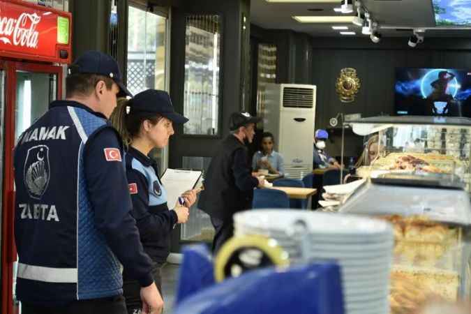 Mamak'ta zabıtalar denetim yaptı: Usulsüzlüğe müsade yok